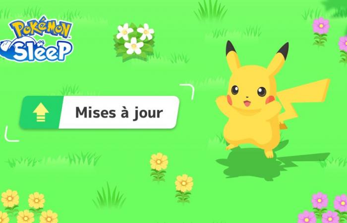 Aggiornamento della versione 2.2.0 di Pokémon Sleep