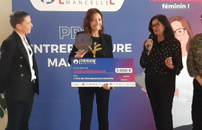 Nadia Jalleb vince il premio Le Mans Entrepreneur con la sua scatola heART lanciata nella Sarthe