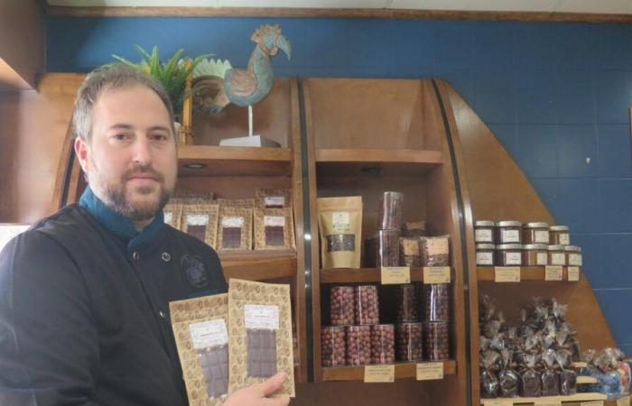 Il cioccolatiere delizierà le feste di fine anno al mercato di Argenton-sur-Creuse