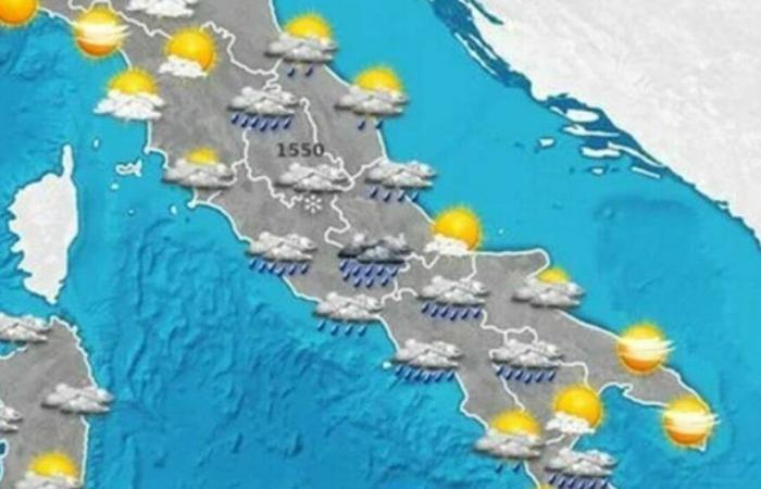 Tempeste e venti forti nella Regione Lazio