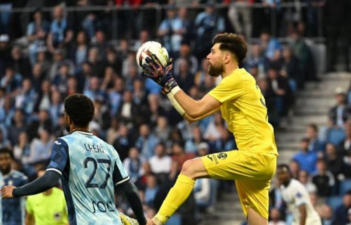 Arthur Desmas, il portiere del Le Havre in una brutta situazione (Le Havre)