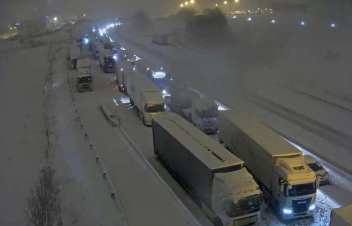 Tempesta Caetano: “È una sciocchezza…” Centinaia di automobilisti bloccati tutta la notte dalla neve sull'autostrada A36