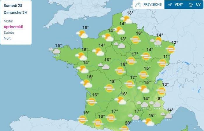 Meteo del fine settimana in Occitania: ritorno del sole, del forte clima mite e del vento da sud… fino a 25°C ai piedi dei Pirenei!