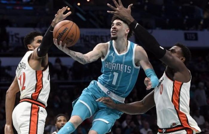 Charlotte batte Detroit grazie a Miller e Ball, San Antonio vince senza Wembanyama in Nba