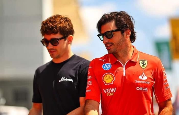 Carlos Sainz e Charles Leclerc in pieno dubbio al GP di Las Vegas