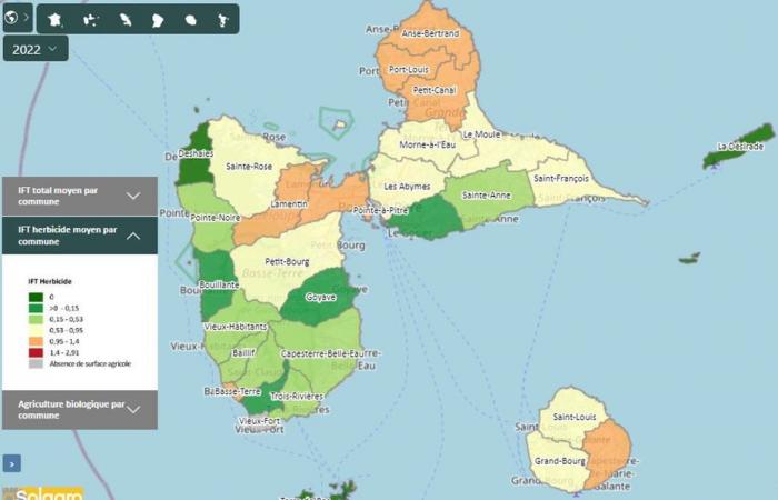 una mappa interattiva dei pesticidi in Francia e, ora, all'estero