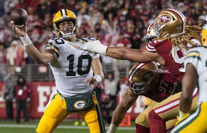 Jordan Love dei Packers impara dalla sconfitta nei playoff contro i 49ers