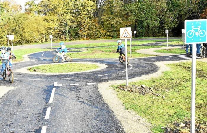 A Quimperlé, un percorso per insegnare ai bambini a viaggiare in bicicletta