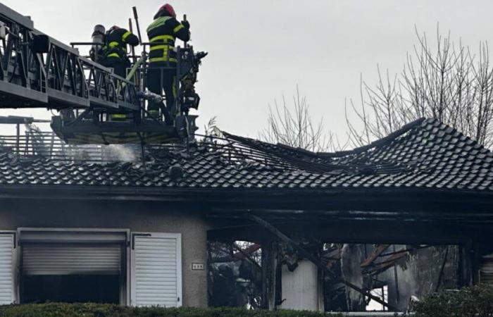 Meurthe-et-Mosella. Sabato mattina un incendio ha distrutto un padiglione a Ludres