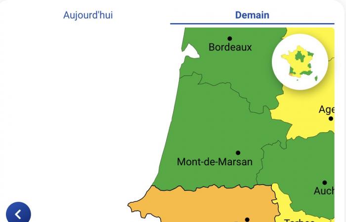 Allerta meteo per venti violenti sui Pirenei Atlantici, Alti Pirenei, Ariège, Alta Garonna e Tarn-et-Garonne domenica 24 novembre