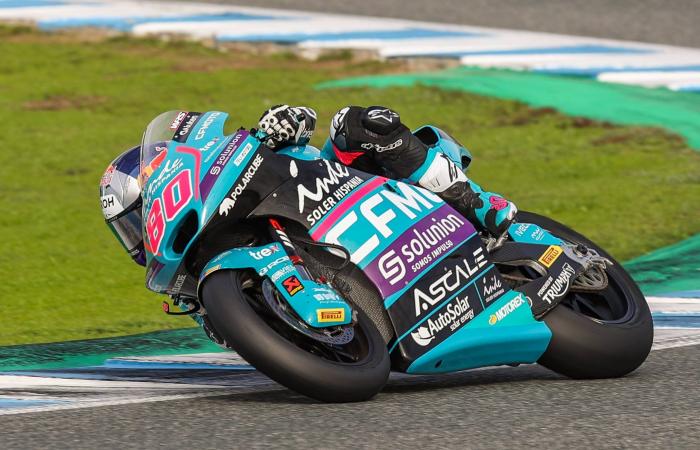 Moto2, Test Jerez – David Alonso ripercorre il suo debutto in Moto2