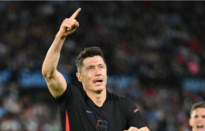 (WATCH) Robert Lewandowski’s 15th La Liga goal of the season edges Barcelona past Celta Vigo