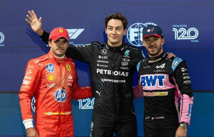 F1. La griglia di partenza del Gran Premio di Las Vegas con Russell in pole e Gasly in seconda fila