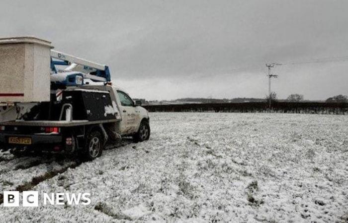 Case della Cumbria colpite da interruzioni di corrente durante la tempesta Bert