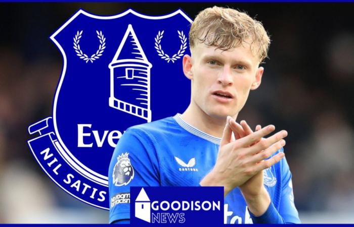 Aggiornamento del test di forma fisica di Jarrad Branthwaite condiviso prima di Everton-Brentford