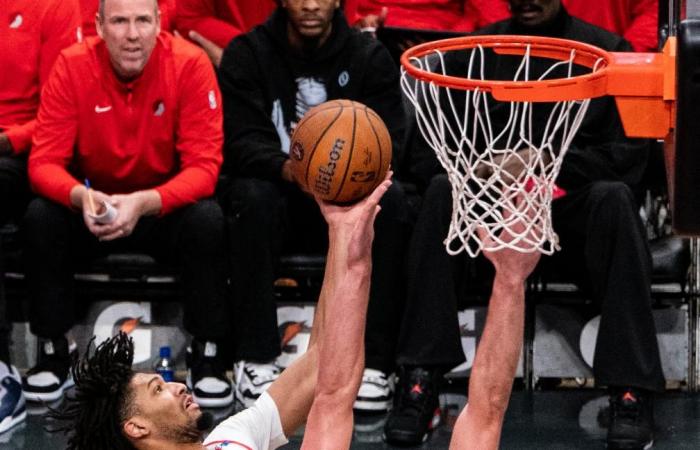 Portland Trail Blazers contro Houston Rockets-Xinhua