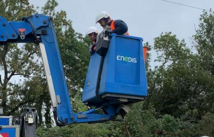 Tempesta Caétano: 13.000 case ancora senza elettricità nella Loira Atlantica e in Vandea questo sabato mattina