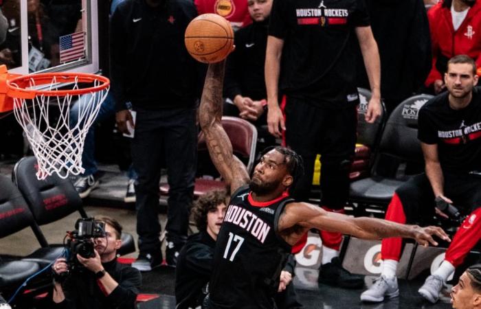 Portland Trail Blazers contro Houston Rockets-Xinhua