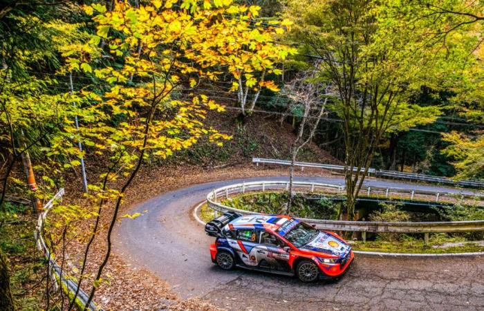 Classificazione SS16 Rally del Giappone 2024