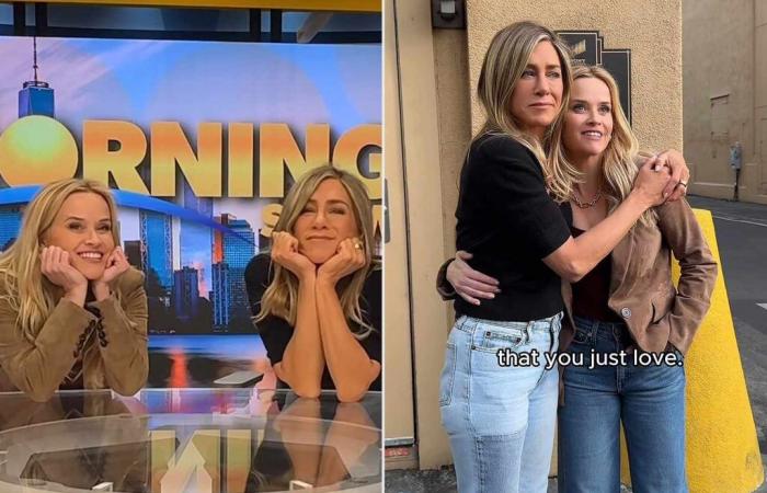 Reese Witherspoon e Jennifer Aniston hanno il tempo della “migliore amica” in “The Morning Show”