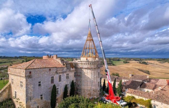 Immergiti nelle immagini nel cuore di un progetto mozzafiato per salvare un castello nel Gers