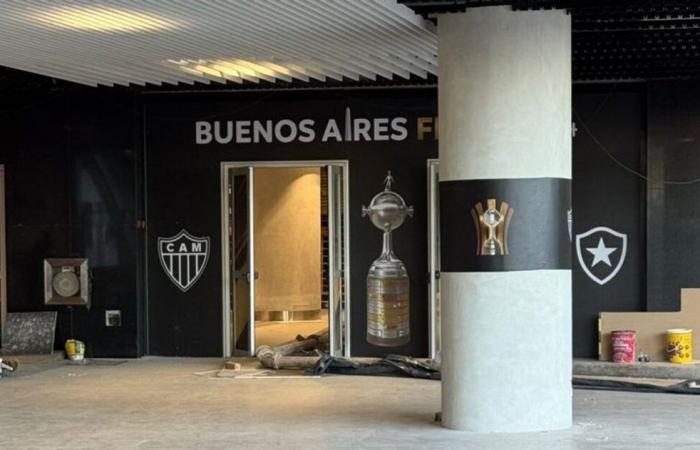 Lo Stadio Monumentale si prepara alla finale di Copa Libertadores 2024 e sono stati affissi i primi manifesti