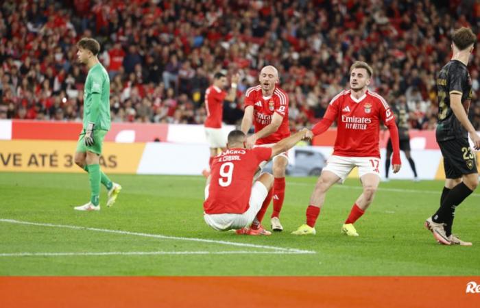 Arthur Cabral si emoziona dopo la doppietta: «I miei compagni mi hanno preso in braccio e hanno detto che il gol sarebbe arrivato» – Benfica