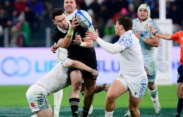 fiacca, gli All Blacks vincono in Italia