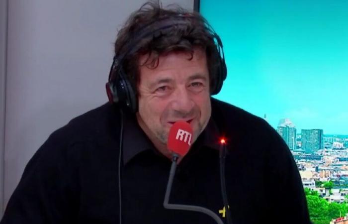 Patrick Bruel commosso dalla tenera sorpresa di suo figlio Léon in diretta su RTL