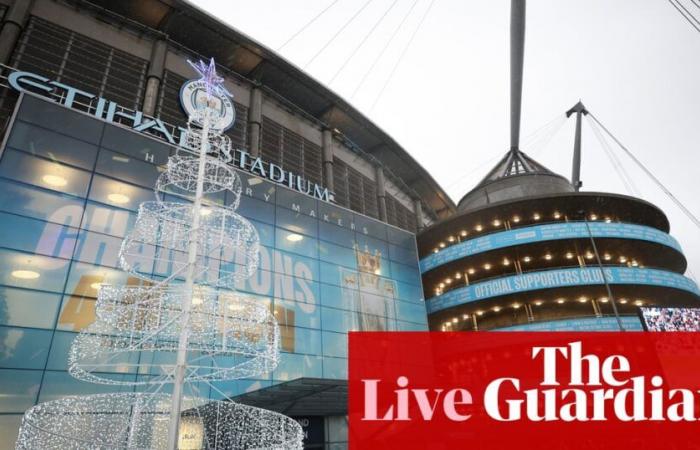 Manchester City-Tottenham: Premier League – live | Premier League