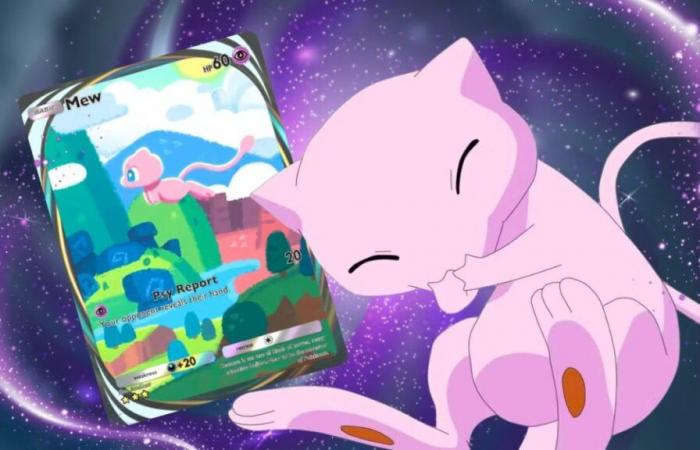 Pokémon TCG Pocket: il trucco per ottenere Mew e le carte oro più rare