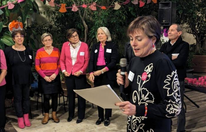 Le Pink Blouses hanno festeggiato un doppio anniversario a Orléans