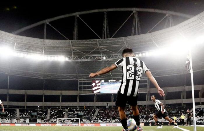 I tifosi del Botafogo si disperano dopo il gol del Vitória