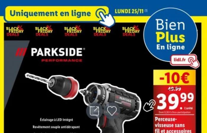 Lidl svela la sua offerta Parkside per il Black Friday a prezzi imbattibili