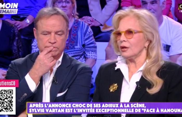 Sylvie Vartan è completamente a disagio sul set di Cyril Hanouna, non usa mezzi termini