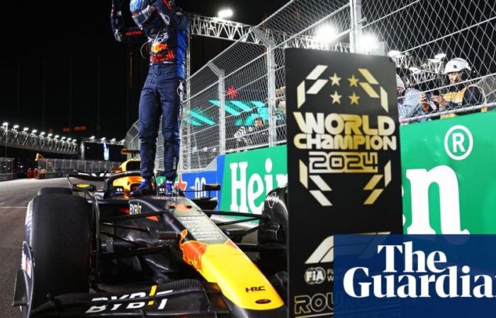 Max Verstappen fa jackpot vincendo il quarto titolo mondiale di F1 a Las Vegas | Formula Uno