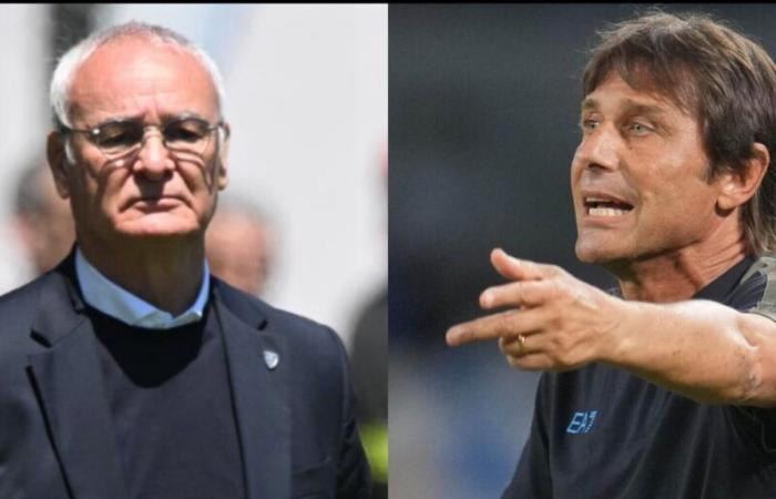 segui l’esordio di Ranieri contro Conte LIVE