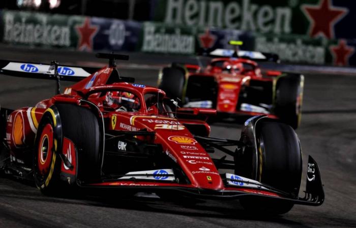 La Ferrari impotente contro la Mercedes a Las Vegas