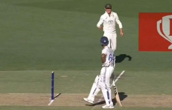 Yashasvi Jaiswal sfida Marnus Labuschagne a cacciarlo fuori, resta fuori dalla piega con una mossa audace durante il test di Perth