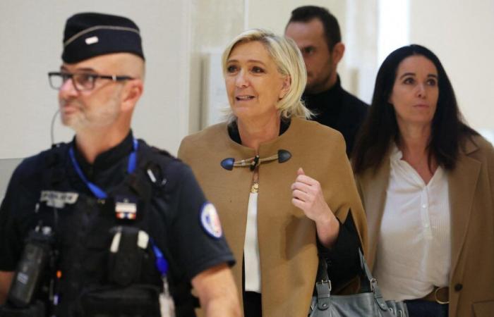 Per Marine Le Pen il processo agli assistenti è stato in definitiva una prova, dalla “serenità” alle requisizioni