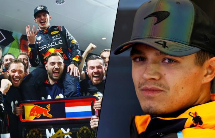 “Max non ha punti deboli” – Lando Norris saluta il campione Max Verstappen mentre suggella la gloria del titolo a Las Vegas