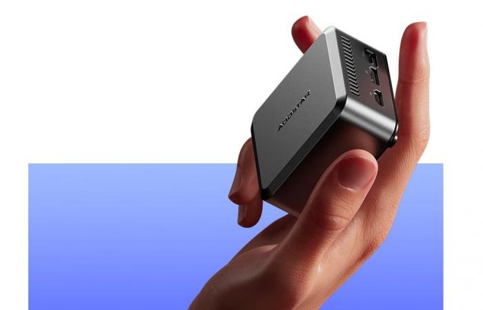 L’Aoostar N1 Pro è un mini PC tascabile con un gran numero di porte