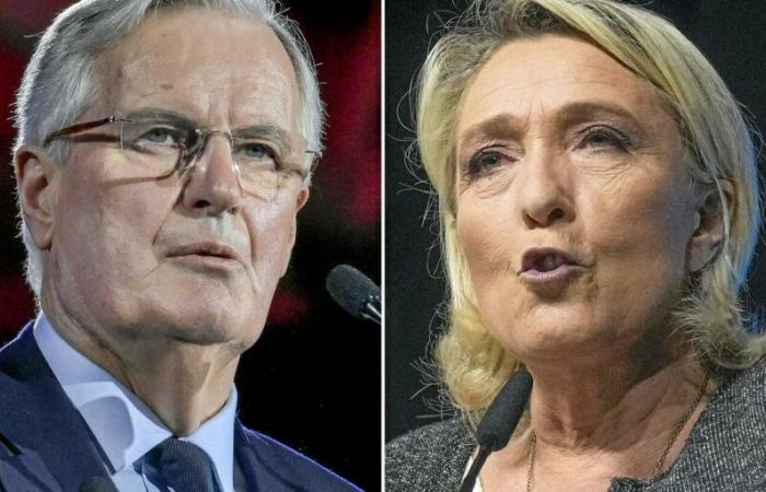 Censura: inizia questo lunedì l'operazione di seduzione di Michel Barnier con Marine Le Pen