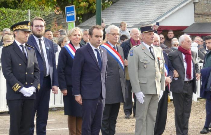 Il ministro delle Forze Armate Sébastien Lecornu segue le orme di Georges Clemenceau nell'Eure