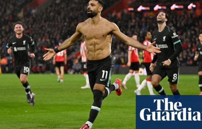 La doppietta di Salah batte il Southampton e porta il vantaggio del Liverpool a otto punti | Premier League