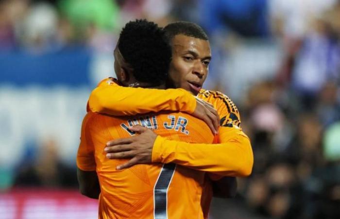 Il Real Madrid vince facilmente in casa del Leganés nella Liga con un gol di Mbappé