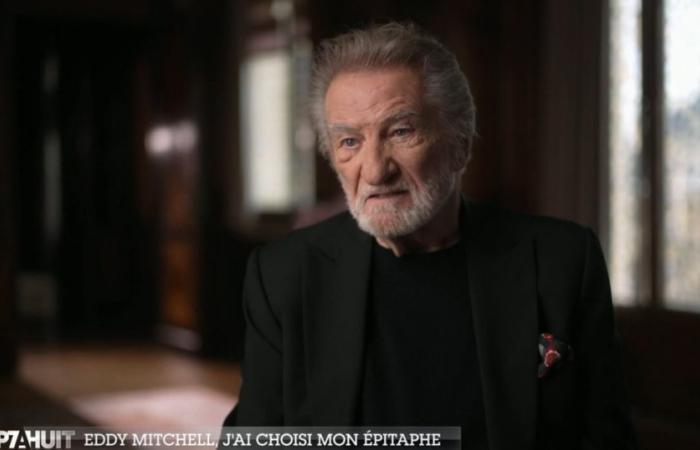 Eddy Mitchell parla della sua salute e rivela il suo epitaffio in “Sept à quatre”