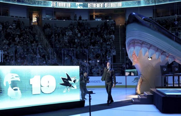 Joe Thornton | Gli Sharks ritirano la maglia numero 19