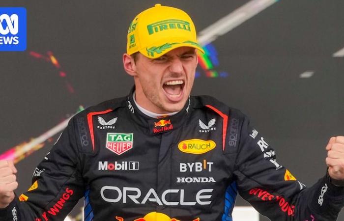 Il percorso di Max Verstappen verso il quarto campionato del mondo di F1