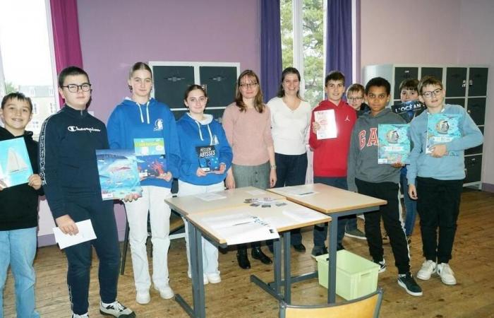 A Tinchebray-Bocage, gli studenti di Saint-Rémi partecipano al premio del libro Science for All